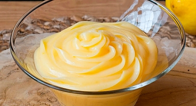 Homemade lemon cream