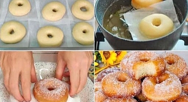 Midweek baked doughnuts