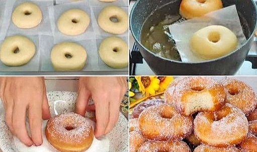 Midweek baked doughnuts