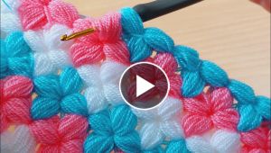 Easy crochet fiber with leftover yarn