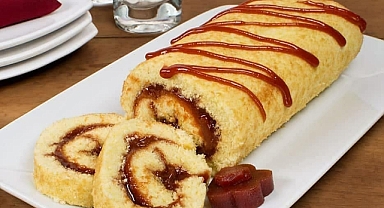 Corn Rocambole with Guava